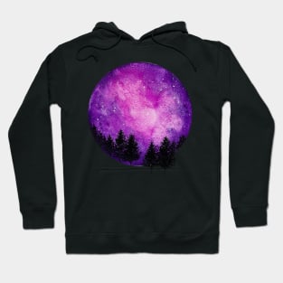 Purple Moon | Purple Constellation Hoodie